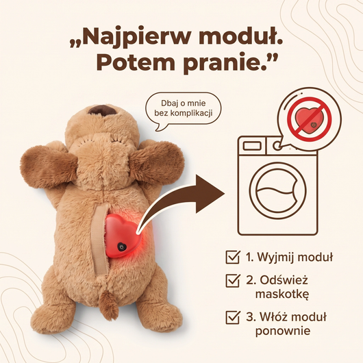 Lulek – pluszak z bijącym sercem